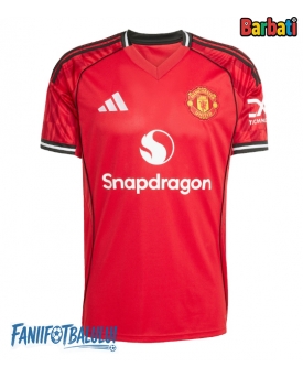Manchester United Tricou Fotbal Replică 2025-26 Barbati Acasa